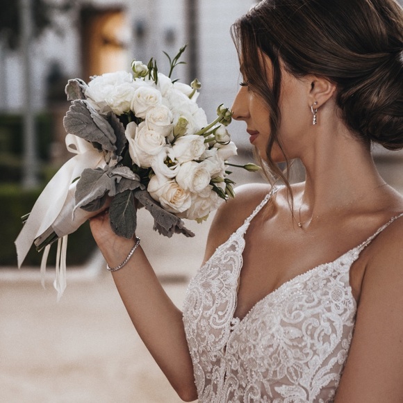 Mermaid style elegant Wedding dress - Picture 6 of 7